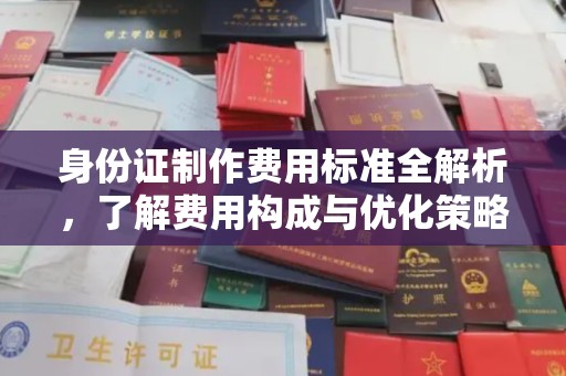 柳东身份证制作费用标准全解析，了解费用构成与优化策略